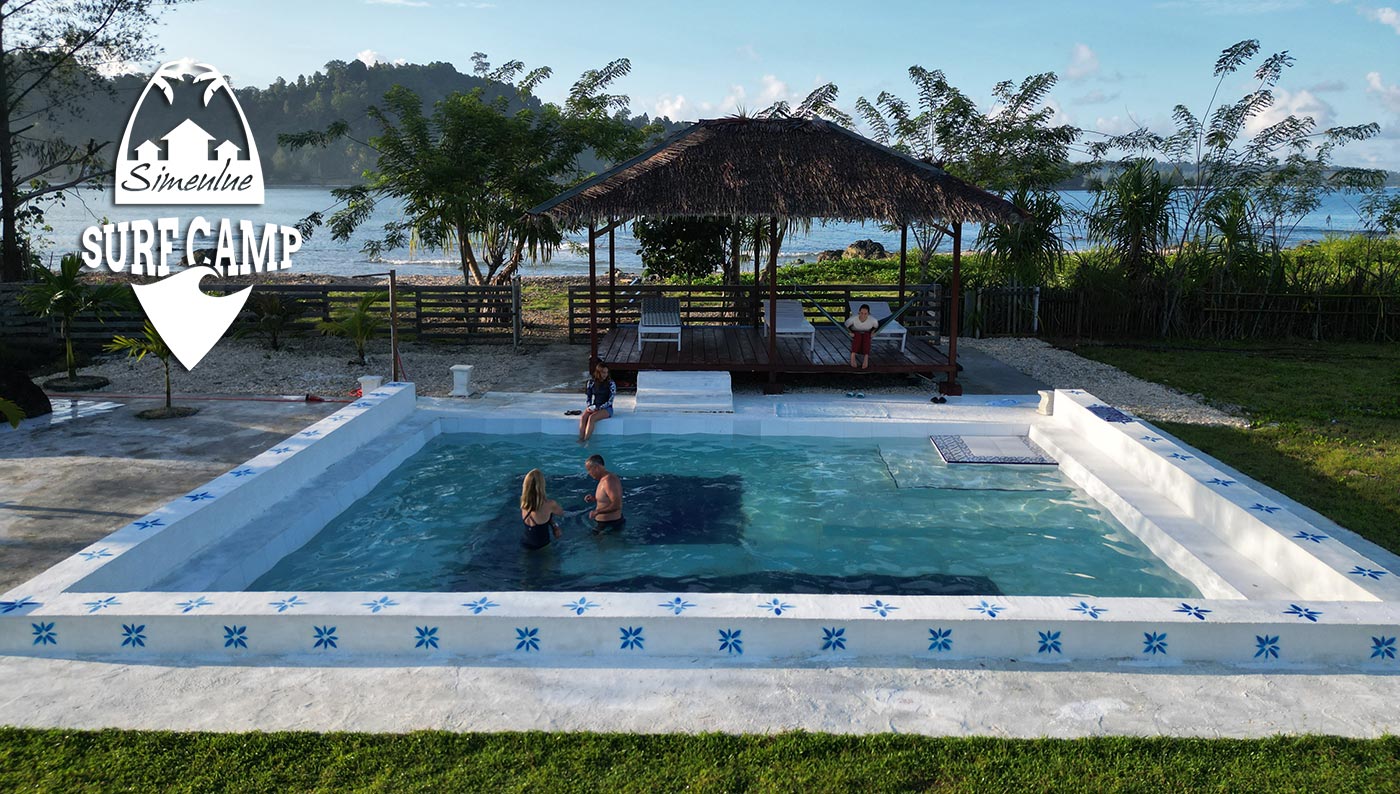 Simeulue Surf Camp Swimming Pool